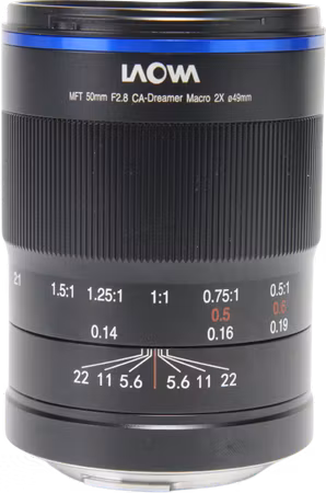 Laowa 50mm f/2.8 2X Ultra Macro APO MFT Lens - MFT
