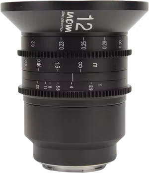 Laowa 12mm T2.9 Zero-D Cine Lens - Sony FE