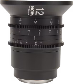 Laowa 12mm T2.9 Zero-D Cine Lens - (Dual Scale) L Mount