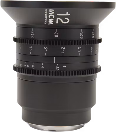 Laowa 12mm T2.9 Zero-D Cine Lens - (Dual Scale) L Mount