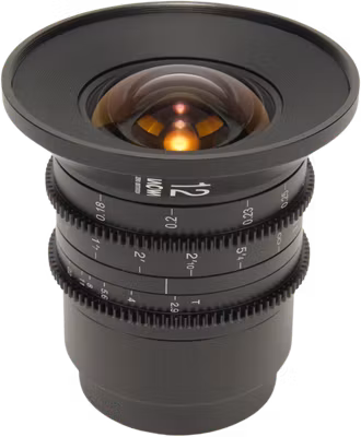 Laowa 12mm T2.9 Zero-D Cine Lens - (Dual Scale) L Mount