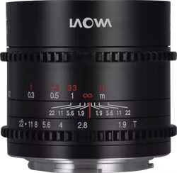 Laowa 17mm T1.9 MFT Cine Lens - MFT