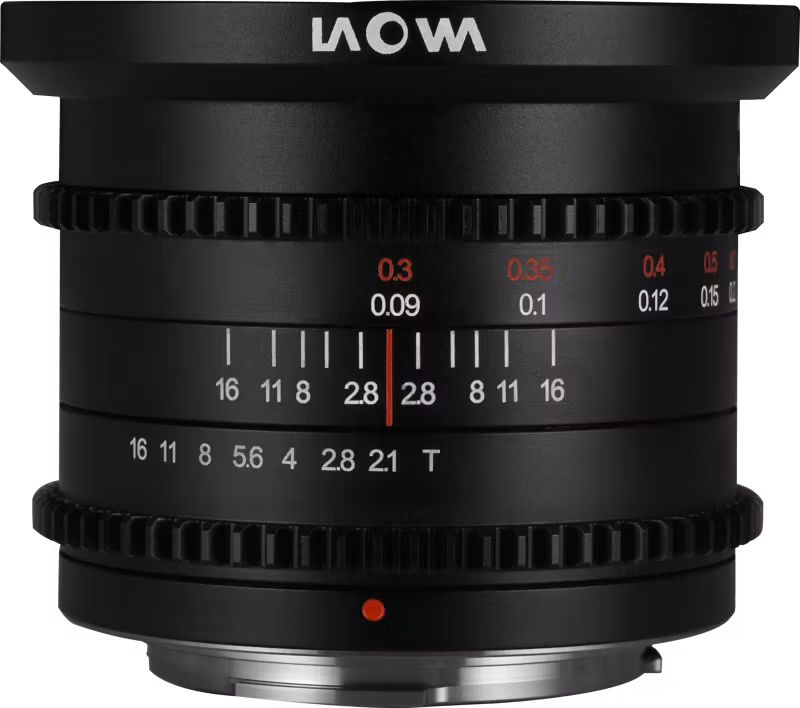 Laowa 6mm T2.1 Zero-D MFT Cine Lens - MFT