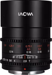 Laowa 50mm T2.9 Macro APO MFT Cine - MFT