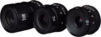 Laowa MFT Cine Prime 3-Lens [Wide + Marco] Bundle (10mm, 17mm, 50mm)