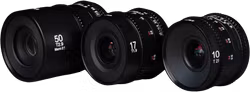 Laowa MFT Cine Prime 3-Lens [Wide + Marco] Bundle (10mm, 17mm, 50mm)