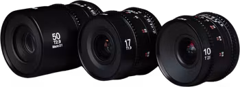 Laowa MFT Cine Prime 3-Lens [Wide + Marco] Bundle (10mm, 17mm, 50mm)