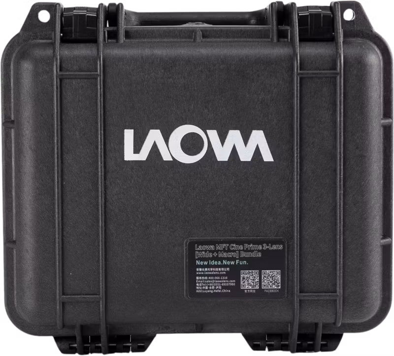 Laowa MFT Cine Prime 3-Lens [Wide + Marco] Bundle (10mm, 17mm, 50mm)