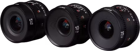 Laowa MFT Cine Prime 3-Lens Wide Bundle (7.5mm, 10mm, 17mm)