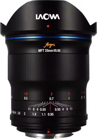 Laowa Argus 25mm f/0.95 MFT APO Lens