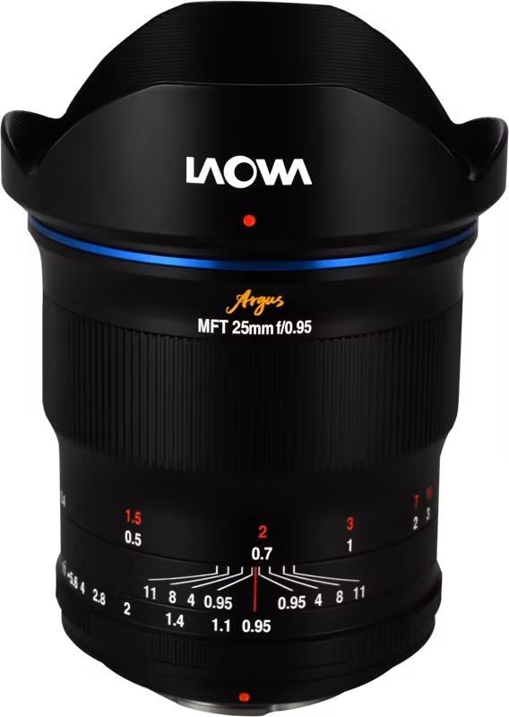 Laowa Argus 25mm f/0.95 MFT APO Lens
