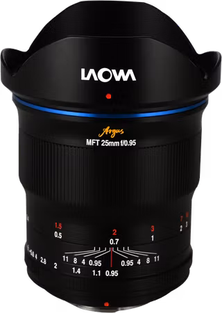 Laowa Argus 25mm f/0.95 MFT APO Lens