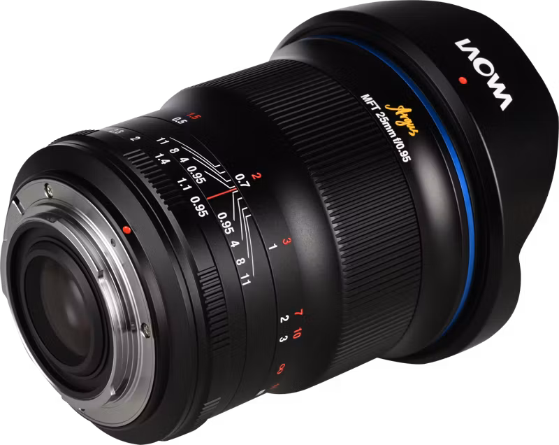 Laowa Argus 25mm f/0.95 MFT APO Lens