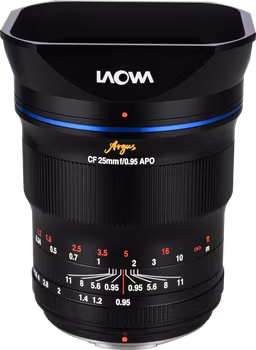 Laowa Argus 25mm f/0.95 CF APO Lens - Sony E