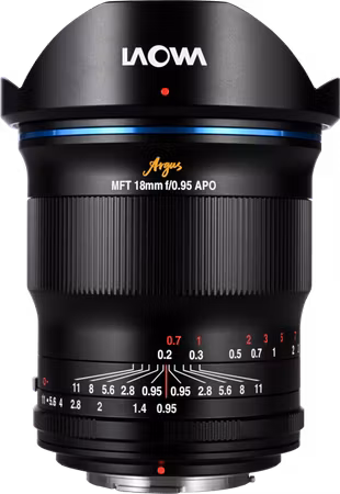 Laowa Argus 18mm f/0.95 MFT APO Lens