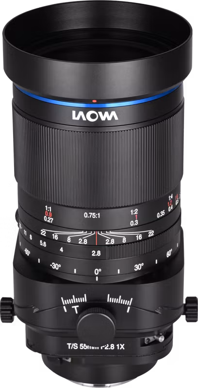 Laowa 55mm f/2.8 Tilt-Shift 1X Macro Lens - L Mount