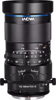 Laowa 100mm f/2.8 Tilt-Shift 1X Macro Lens - Fuji GFX
