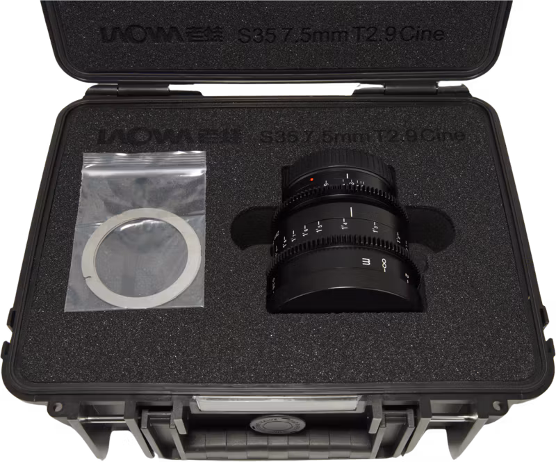 Laowa 7.5mm T2.9 Zero-D S35 Cine Lens - Canon RF