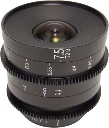 Laowa 7.5mm T2.9 Zero-D S35 Cine Lens - Fuji X