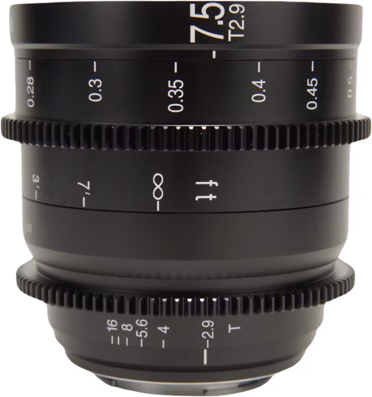 Laowa 7.5mm T2.9 Zero-D S35 Cine Lens - Fuji X