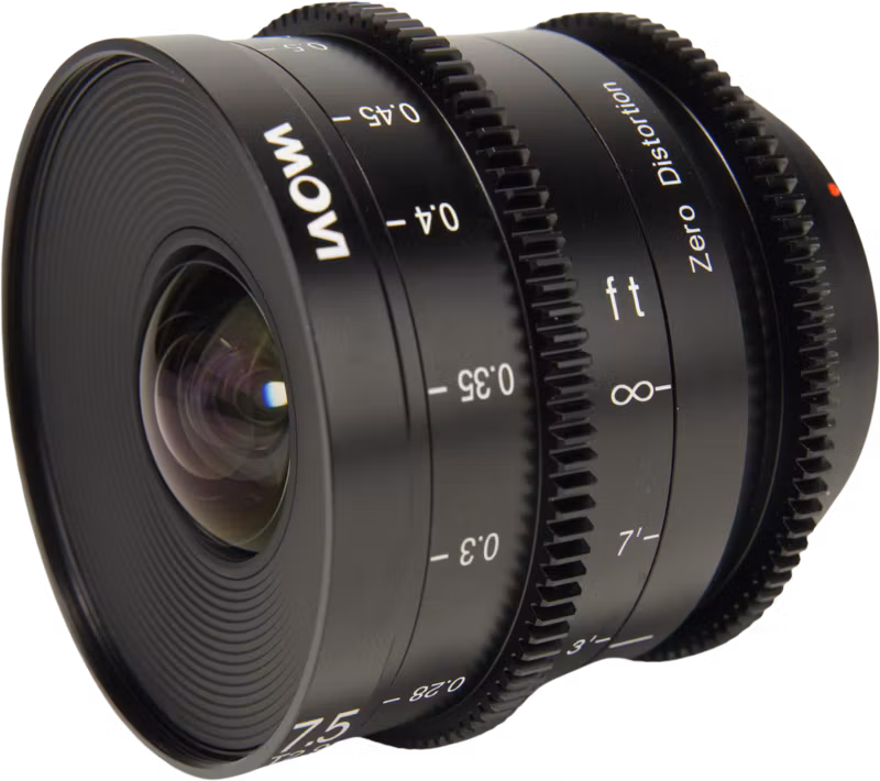 Laowa 7.5mm T2.9 Zero-D S35 Cine Lens - Fuji X