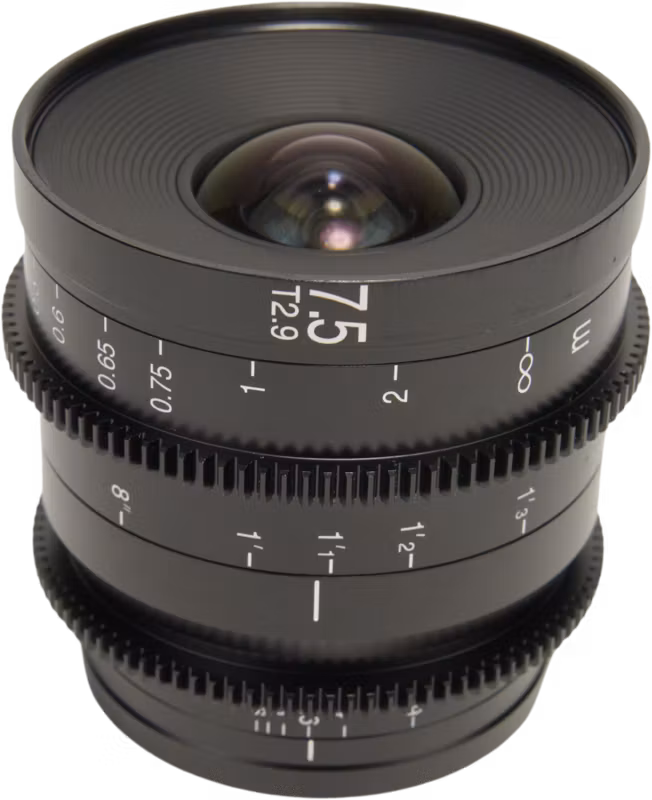 Laowa 7.5mm T2.9 Zero-D S35 Cine Lens - Nikon Z