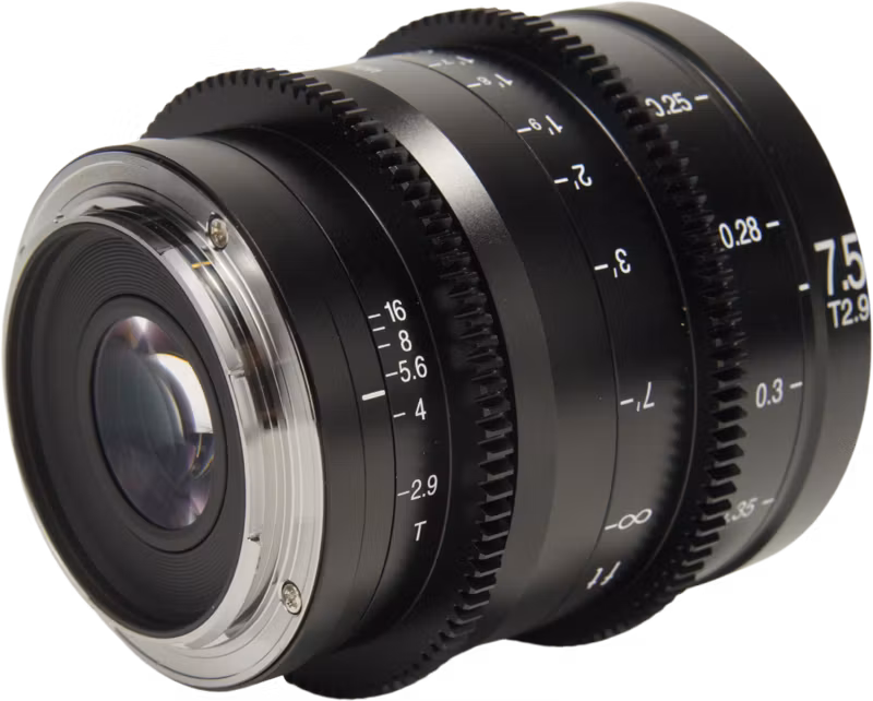 Laowa 7.5mm T2.9 Zero-D S35 Cine Lens - Nikon Z