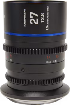 Laowa Nanomorph 27mm T2.8 1.5X S35 (Blue) - Sony E