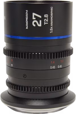 Laowa Nanomorph 27mm T2.8 1.5X S35 (Blue) - Sony E