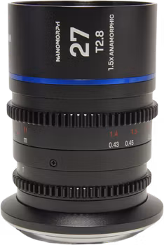 Laowa Nanomorph 27mm T2.8 1.5X S35 (Blue) - Canon RF