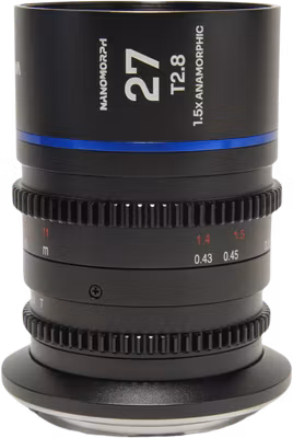 Laowa Nanomorph 27mm T2.8 1.5X S35 (Blue) - Canon RF