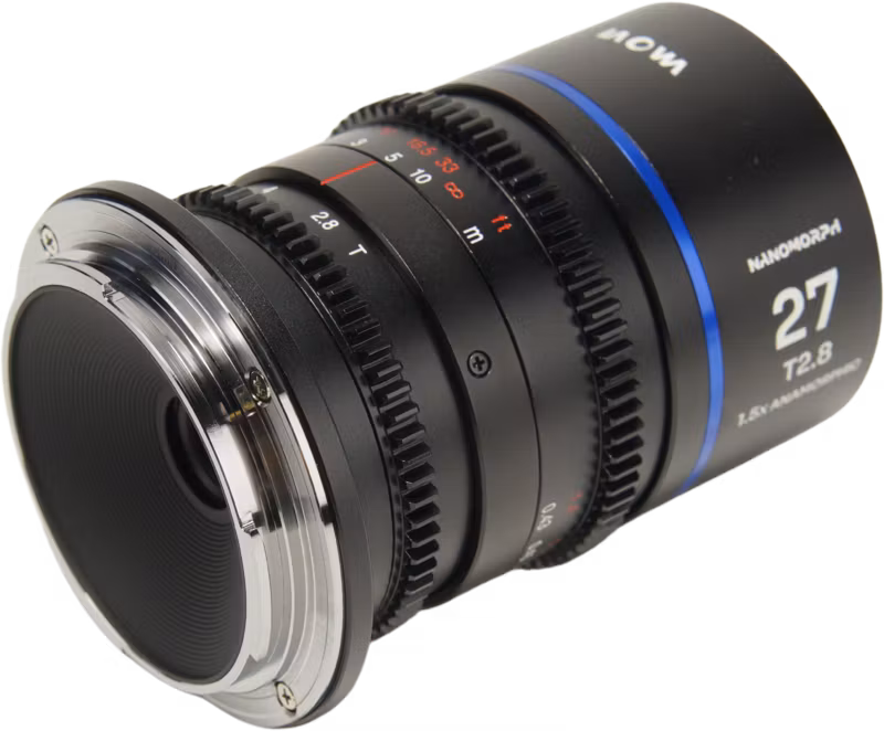 Laowa Nanomorph 27mm T2.8 1.5X S35 (Blue) - MFT
