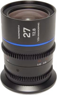 Laowa Nanomorph 27mm T2.8 1.5X S35 (Blue) - DL