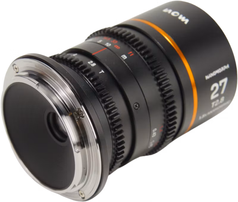 Laowa Nanomorph 27mm T2.8 1.5X S35 (Amber) - Sony E