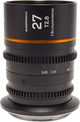 Laowa Nanomorph 27mm T2.8 1.5X S35 (Amber) - Canon RF