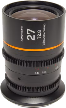 Laowa Nanomorph 27mm T2.8 1.5X S35 (Amber) - Canon RF