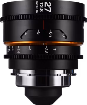 Laowa Nanomorph 27mm T2.8 1.5X S35 (Amber) - Arri PL/Canon EF