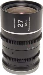 Laowa Nanomorph 27mm T2.8 1.5X S35 (Silver) - Sony E