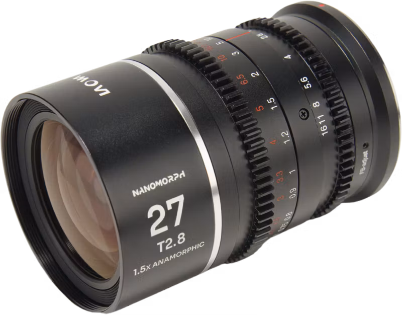 Laowa Nanomorph 27mm T2.8 1.5X S35 (Silver) - Canon RF