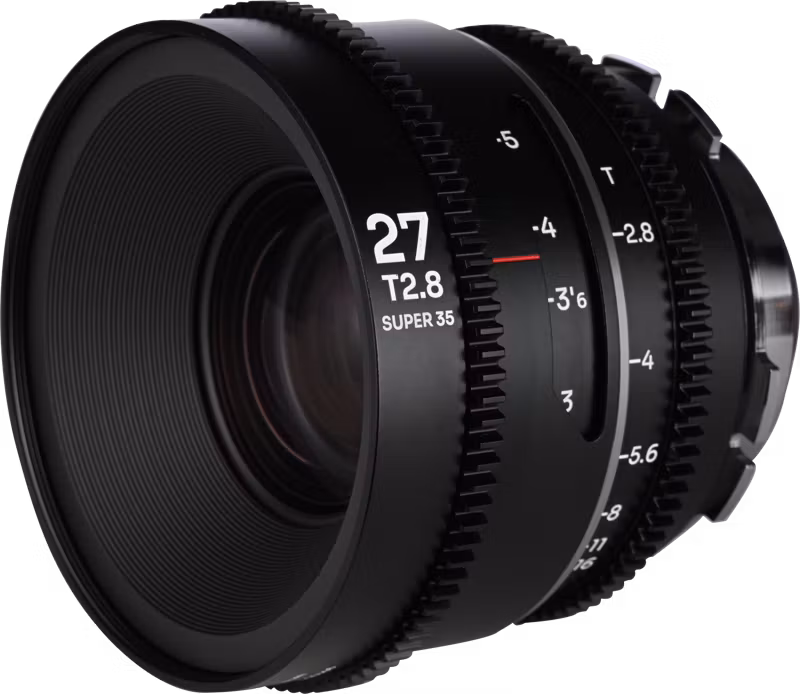 Laowa Nanomorph 27mm T2.8 1.5X S35 (Silver) - Arri PL/Canon EF