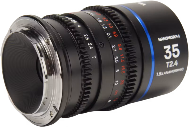 Laowa Nanomorph 35mm T2.4 1.5X S35 (Blue) - MFT