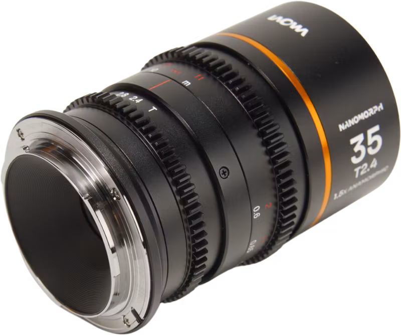 Laowa Nanomorph 35mm T2.4 1.5X S35 (Amber) - Sony E