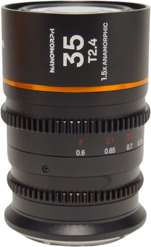 Laowa Nanomorph 35mm T2.4 1.5X S35 (Amber) - Canon RF