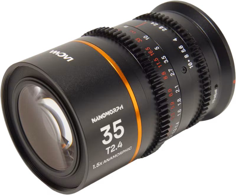 Laowa Nanomorph 35mm T2.4 1.5X S35 (Amber) - Canon RF
