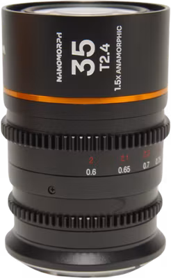 Laowa Nanomorph 35mm T2.4 1.5X S35 (Amber) - L Mount