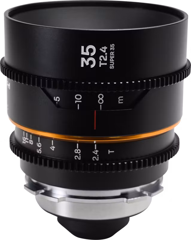 Laowa Nanomorph 35mm T2.4 1.5X S35 (Amber) - Arri PL/Canon EF