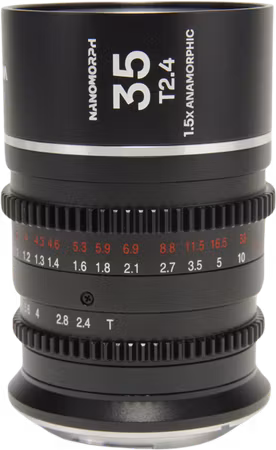 Laowa Nanomorph 35mm T2.4 1.5X S35 (Silver) - Nikon Z