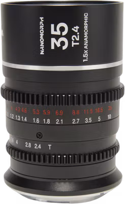 Laowa Nanomorph 35mm T2.4 1.5X S35 (Silver) - Canon RF