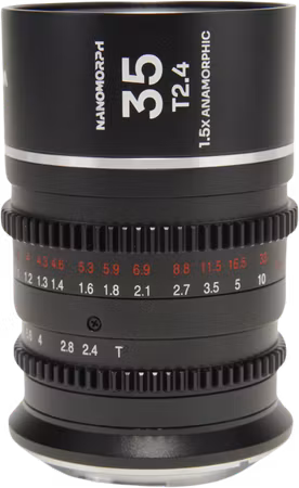 Laowa Nanomorph 35mm T2.4 1.5X S35 (Silver) - Canon RF