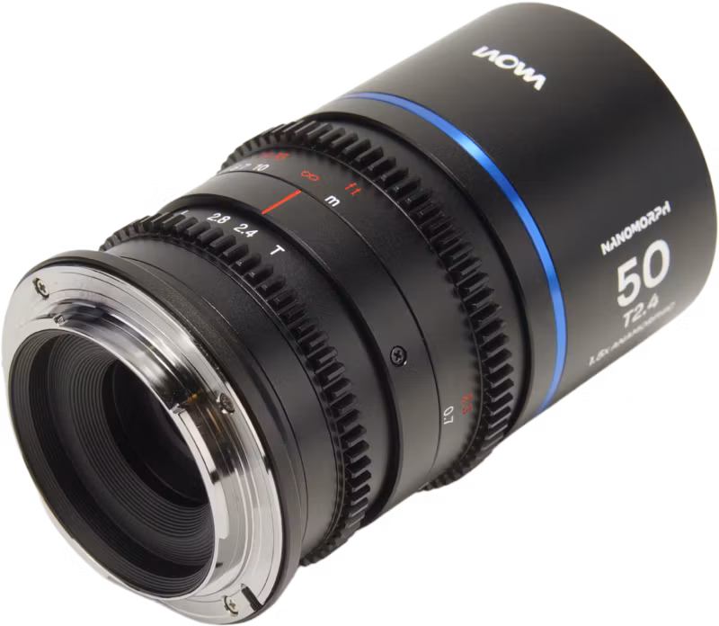 Laowa Nanomorph 50mm T2.4 1.5X S35 (Blue) - Sony E